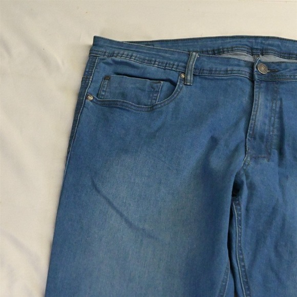 Buffalo David Bitton 40 x 34 Axel Slim Stretch Light Denim Denim Jeans - Picture 2 of 5